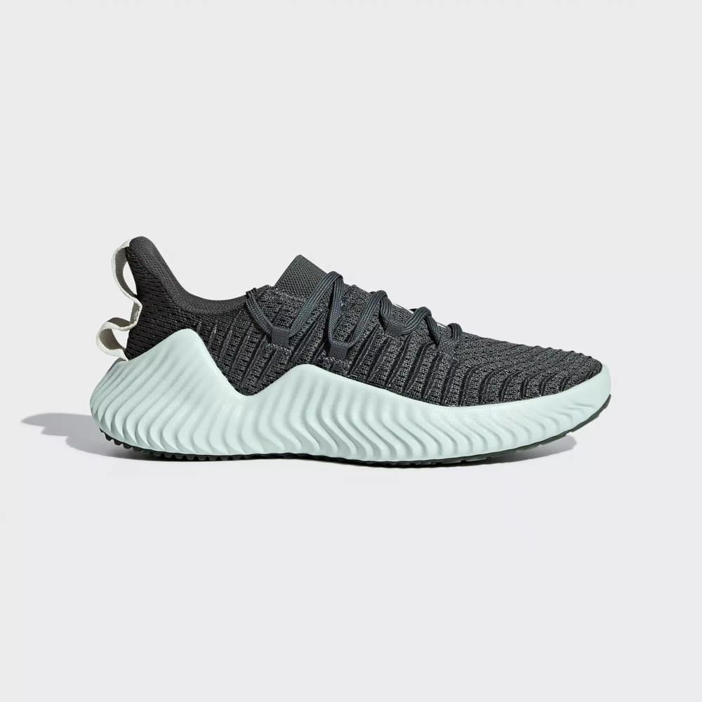 Adidas Alphabounce Deportivos Verdes Para Mujer (MX-38370)